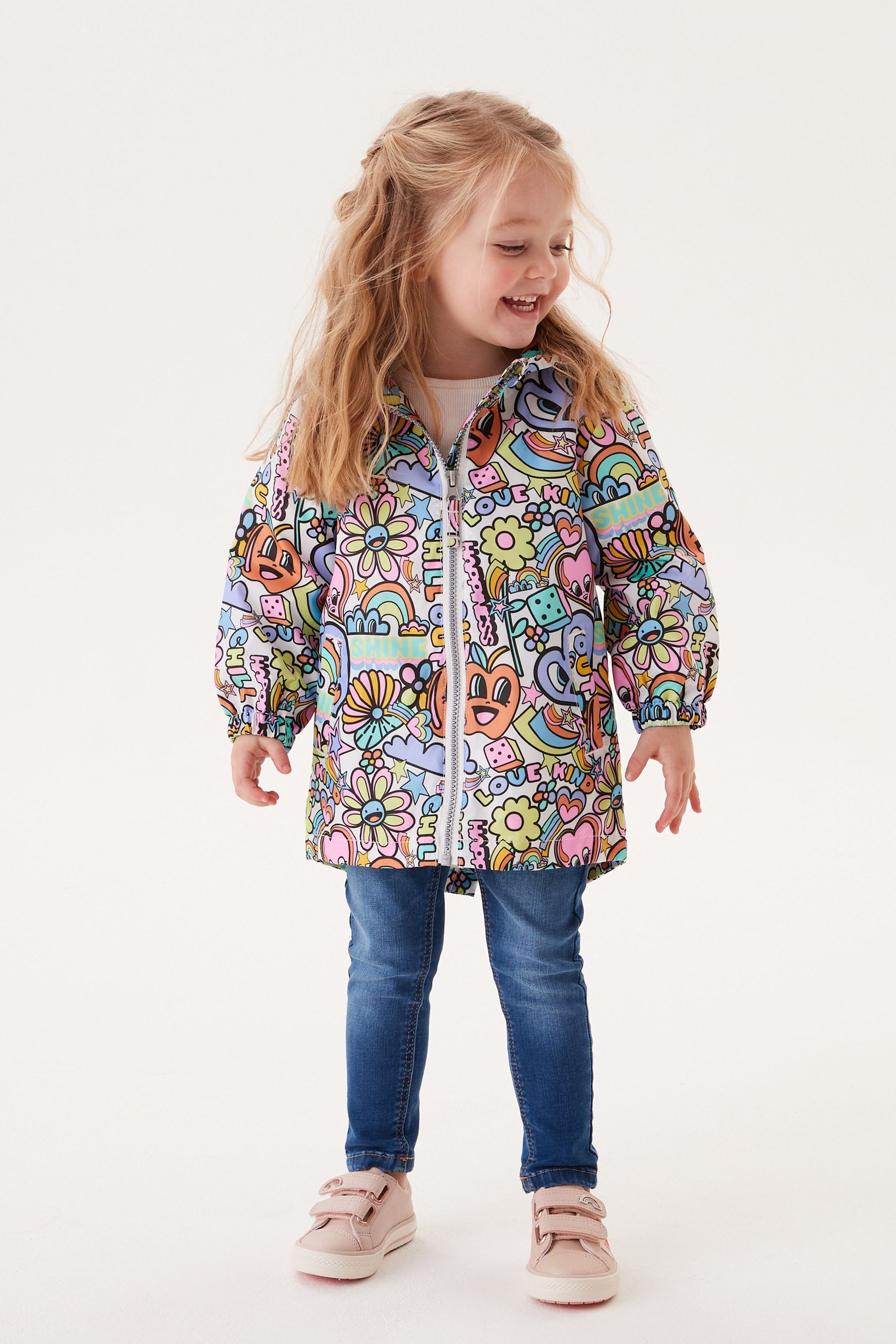 Shower Resistant Printed Cagoule (3mths-7yrs)