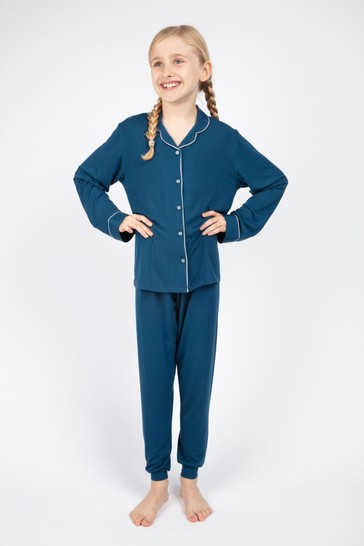 Cyberjammies Knitted Reverse Long Sleeved Pyjamas