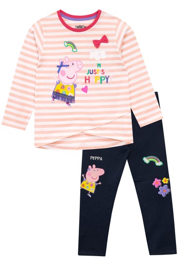 Character Shop Peppa Pig Long Sleeve Top and Leggings