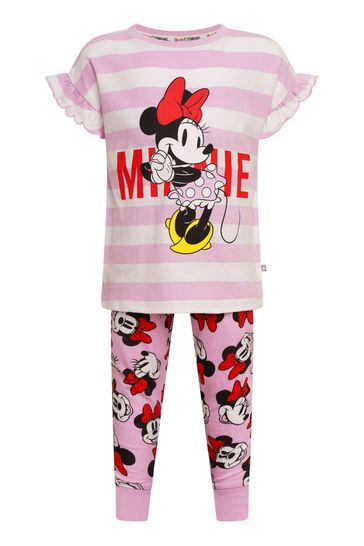 Brand Threads Disney Minnie Mouse Girls BCI Cotton Pyjamas Ages 1-5