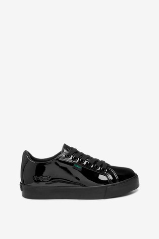 Kickers Junior Tovni Lacer Patent Leather Shoes