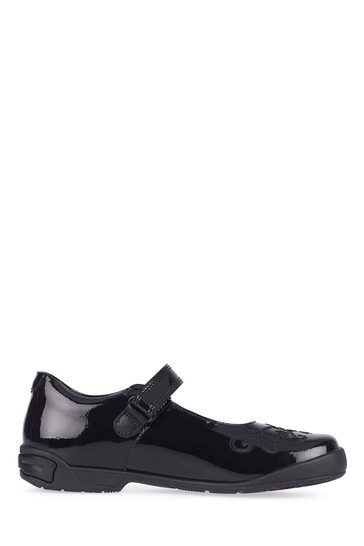 Start-Rite Hopscotch Black Patent Leather School Shoes