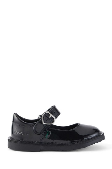 Kickers Adlar Heart Mary-Jane Patent Leather Shoes