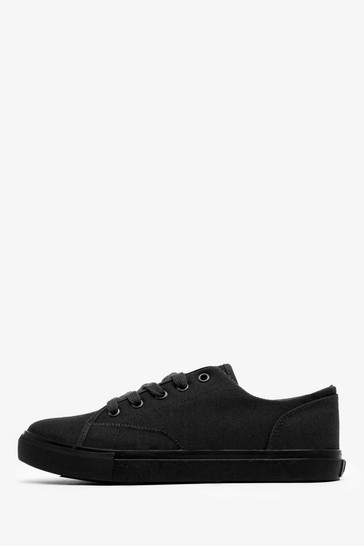 Hype. Kids Black Pump Trainers