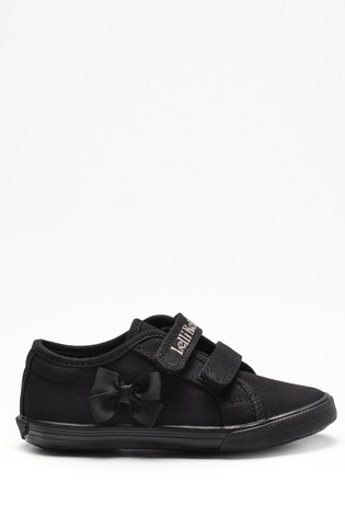 Lelli Kelly Black Hook and Loop Trainers