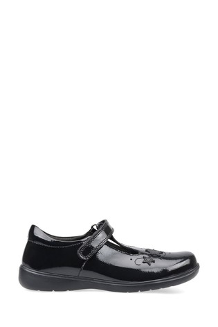 Start-Rite Star Jump Black Patent Leather School Shoes