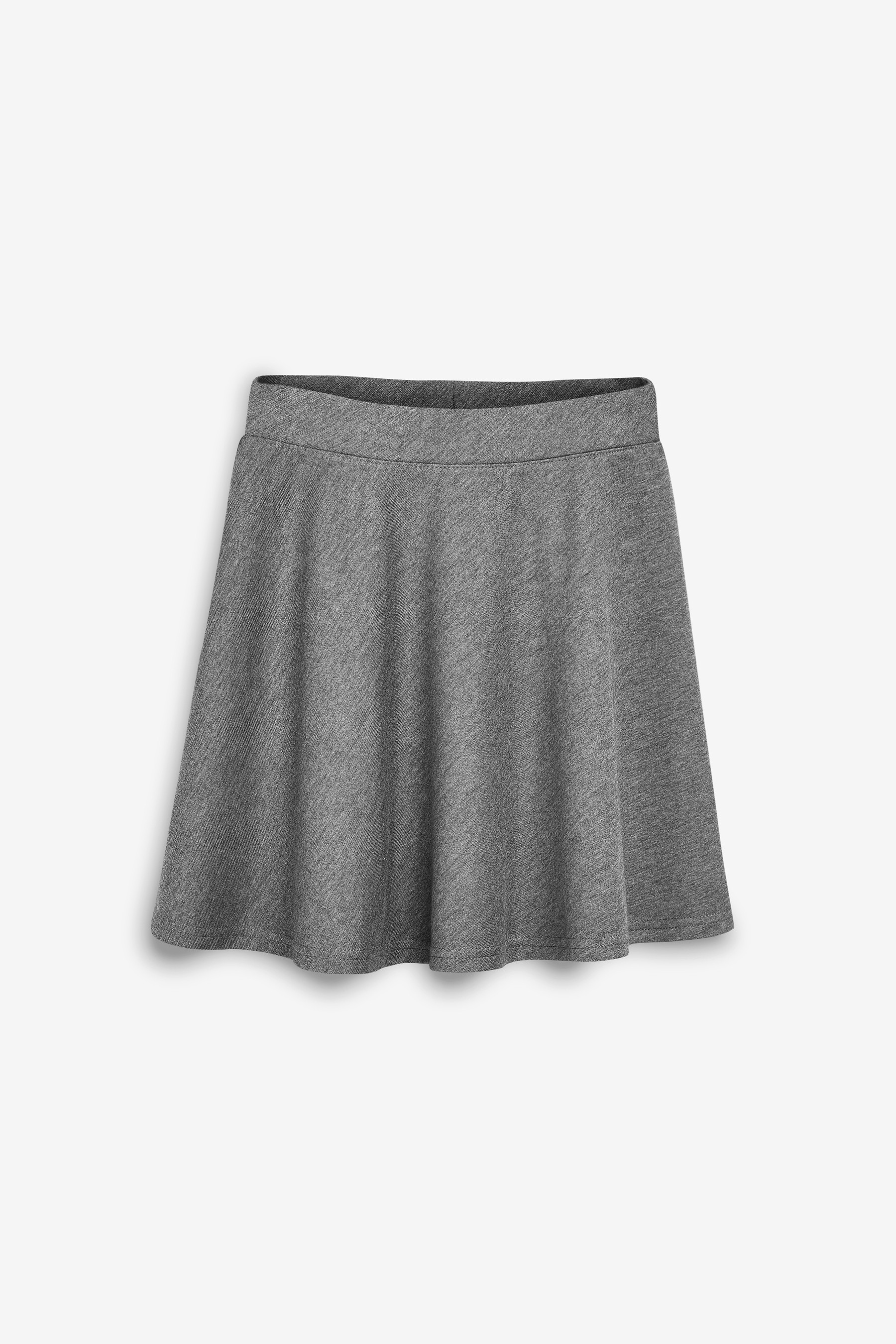 Jersey Pull-On Waist School Skater Skirt (3-17yrs)