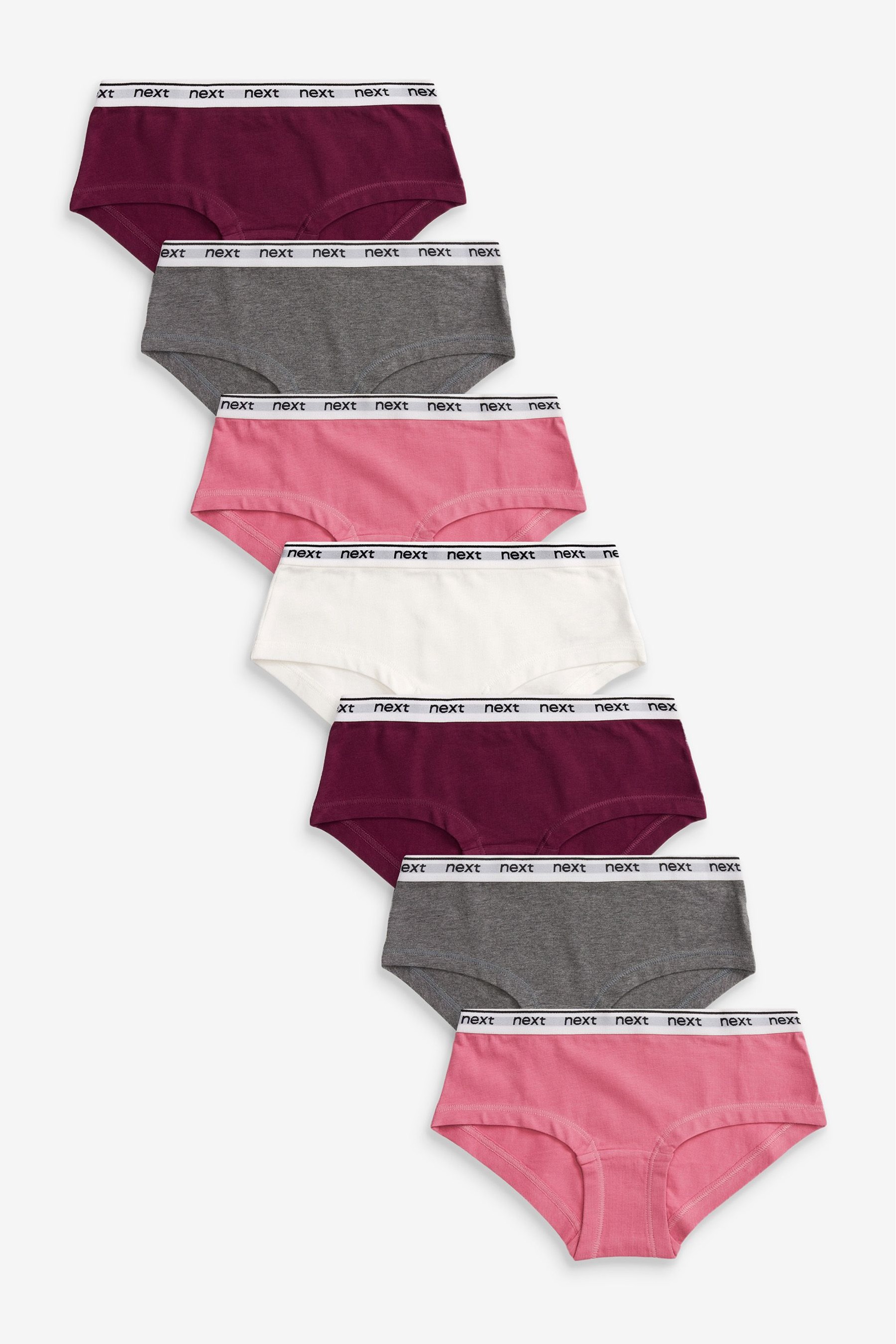 7 Pack Hipster Briefs (2-16yrs)