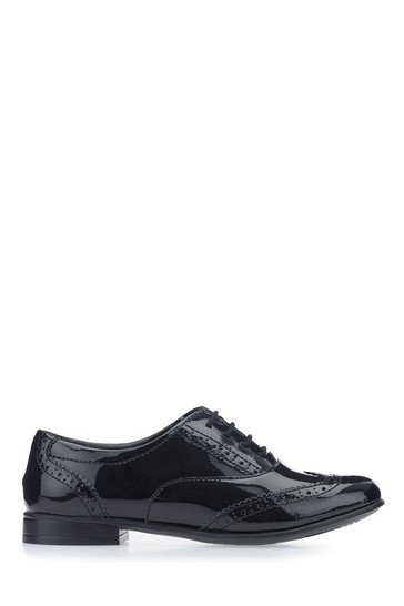 Start-Rite Matilda Black Patent Leather Lace Up School Shoes