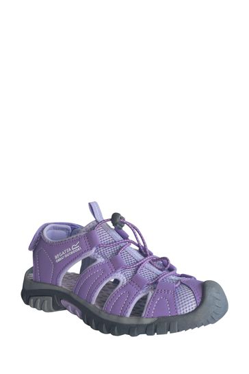 Regatta Purple Westshore Junior Sandals