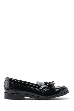 Start-Rite Sketch Black Leather School Shoes Standard Fit