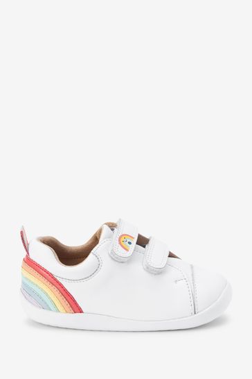 حذاء First Walker Rainbow Trainers مقاس قياسي (F)