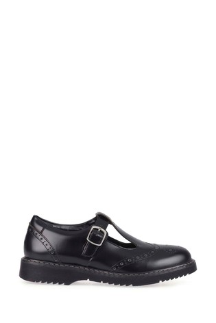 Start-Rite Imagine T-bar Black Leather School Shoes