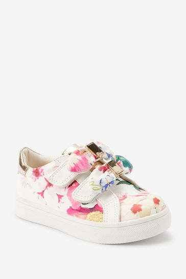 Baker by Ted Baker Floral Bow Trainers