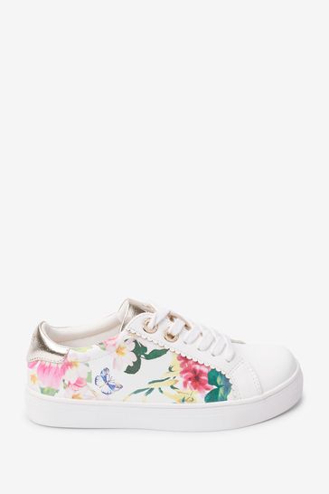 Baker by Ted Baker Floral Print Trainers