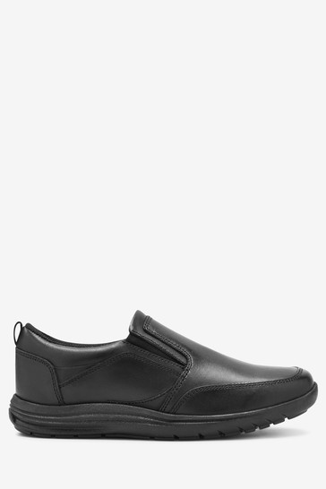 School Leather Loafers Standard Fit (F)