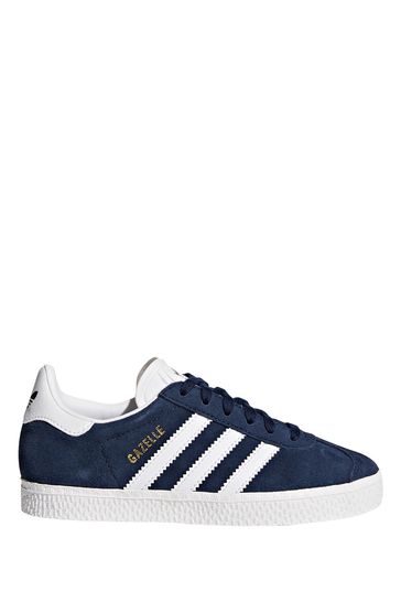 adidas Original Navy/White Gazelle Trainers