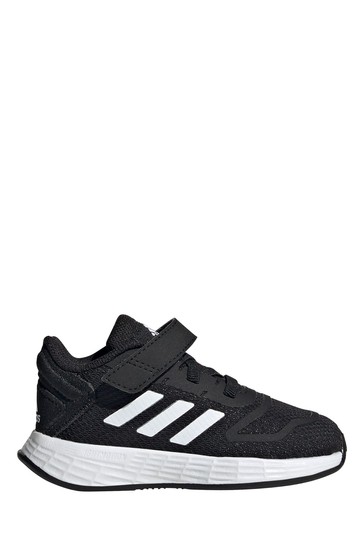 adidas Black Duramo 10 Infant  Strap Trainers