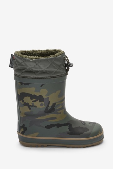 Warm Lined Cuff Wellies