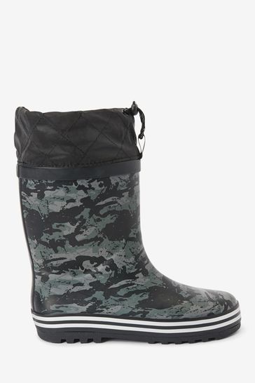 Warm Lined Cuff Wellies