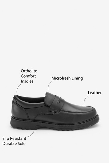 Leather Loafer Shoes