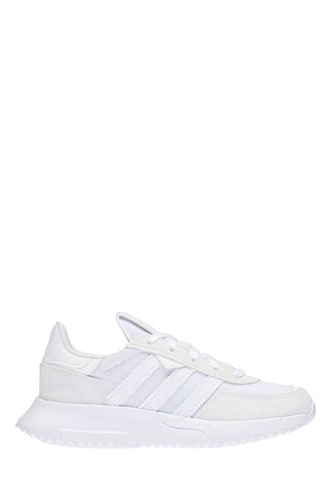 adidas Originals Retropy Junior White Lace Trainers