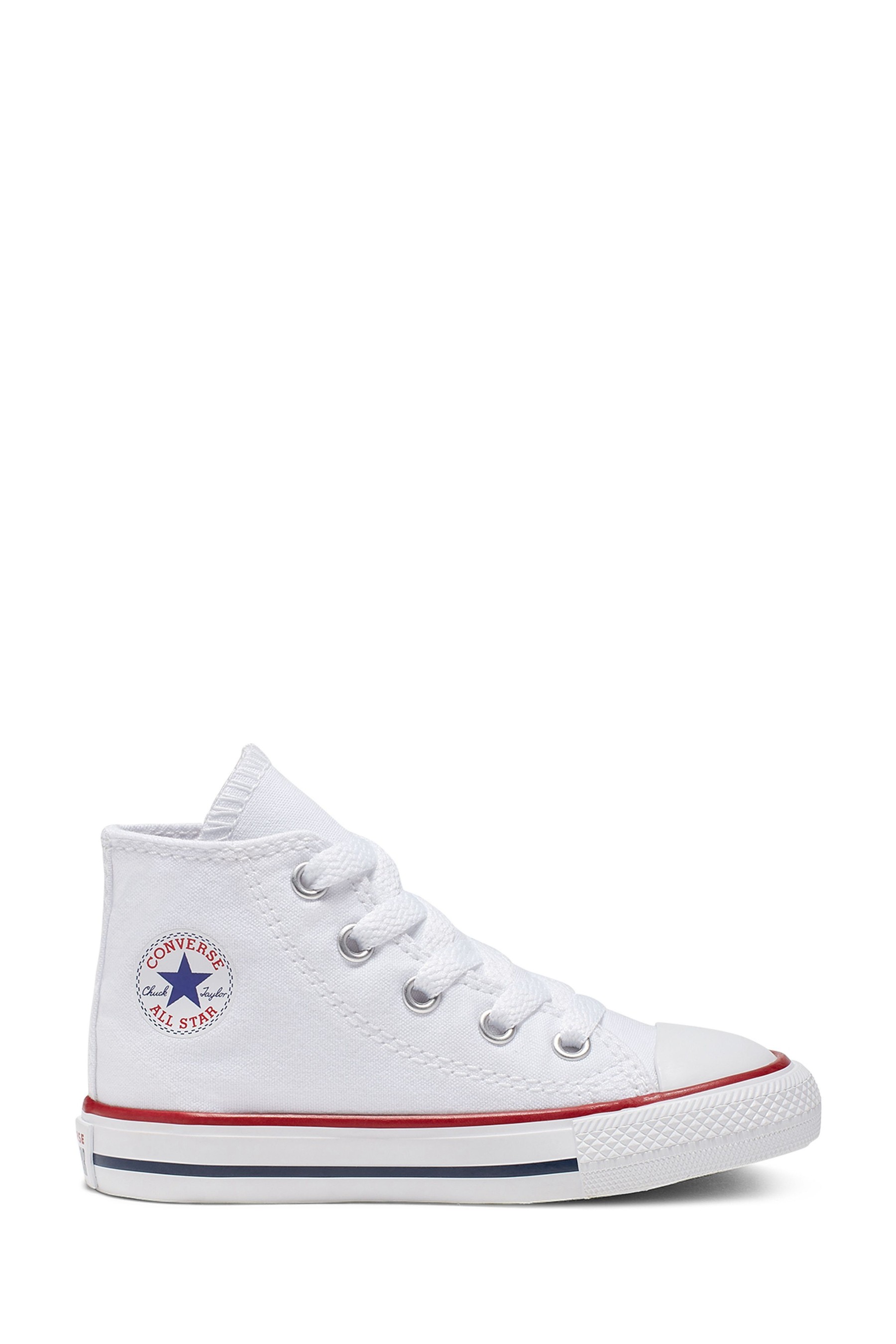 Converse Infant White Chuck High Trainers