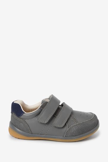 Leather First Walker Shoes Wide Fit (G)