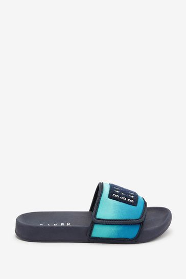 Baker by Ted Baker Blue Sliders