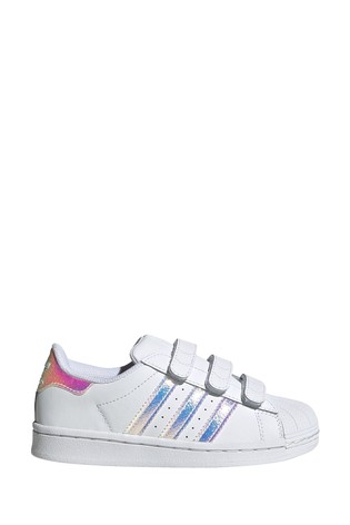 حذاء رياضي Superstar Velcro Junior من adidas Originals