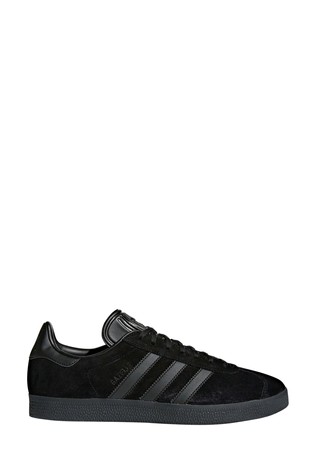 حذاء رياضي أسود / أسود Gazelle من adidas Originals