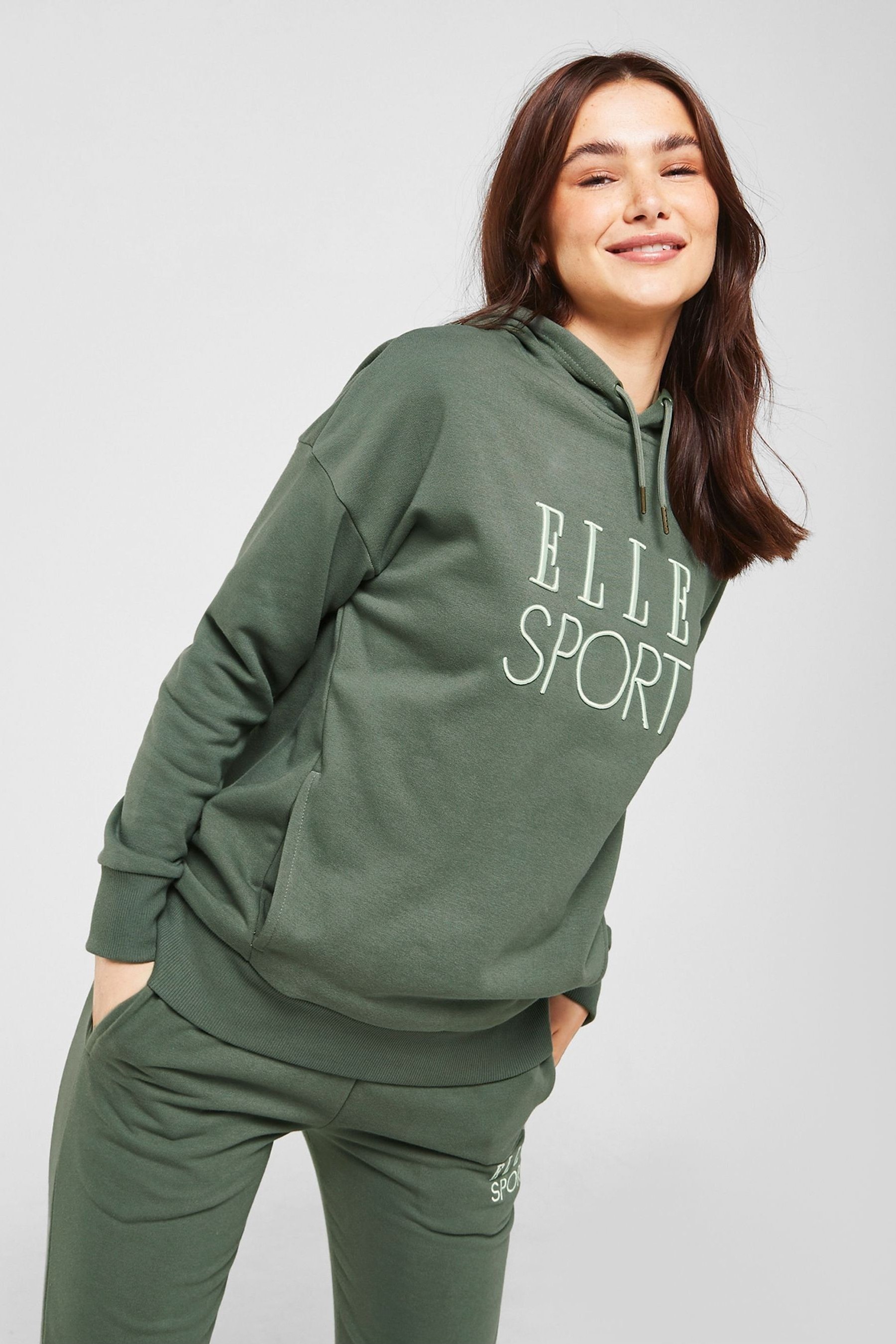 ELLE Sport Longline Hoodie