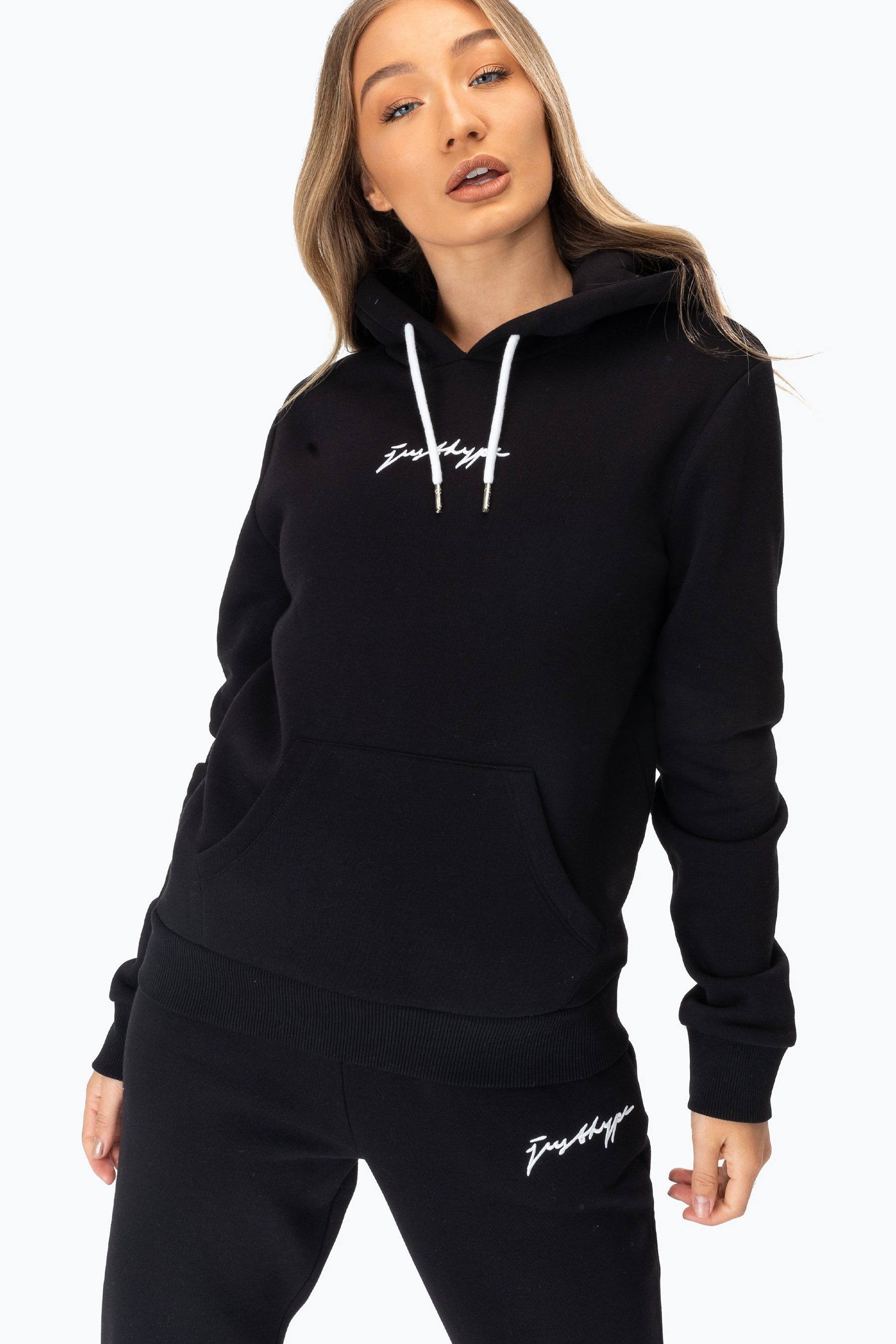 Hype. Womens Scribble Logo Hoodie