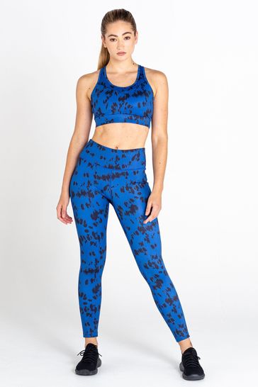 Dare 2b Blue Influential Recycled Running Leggings