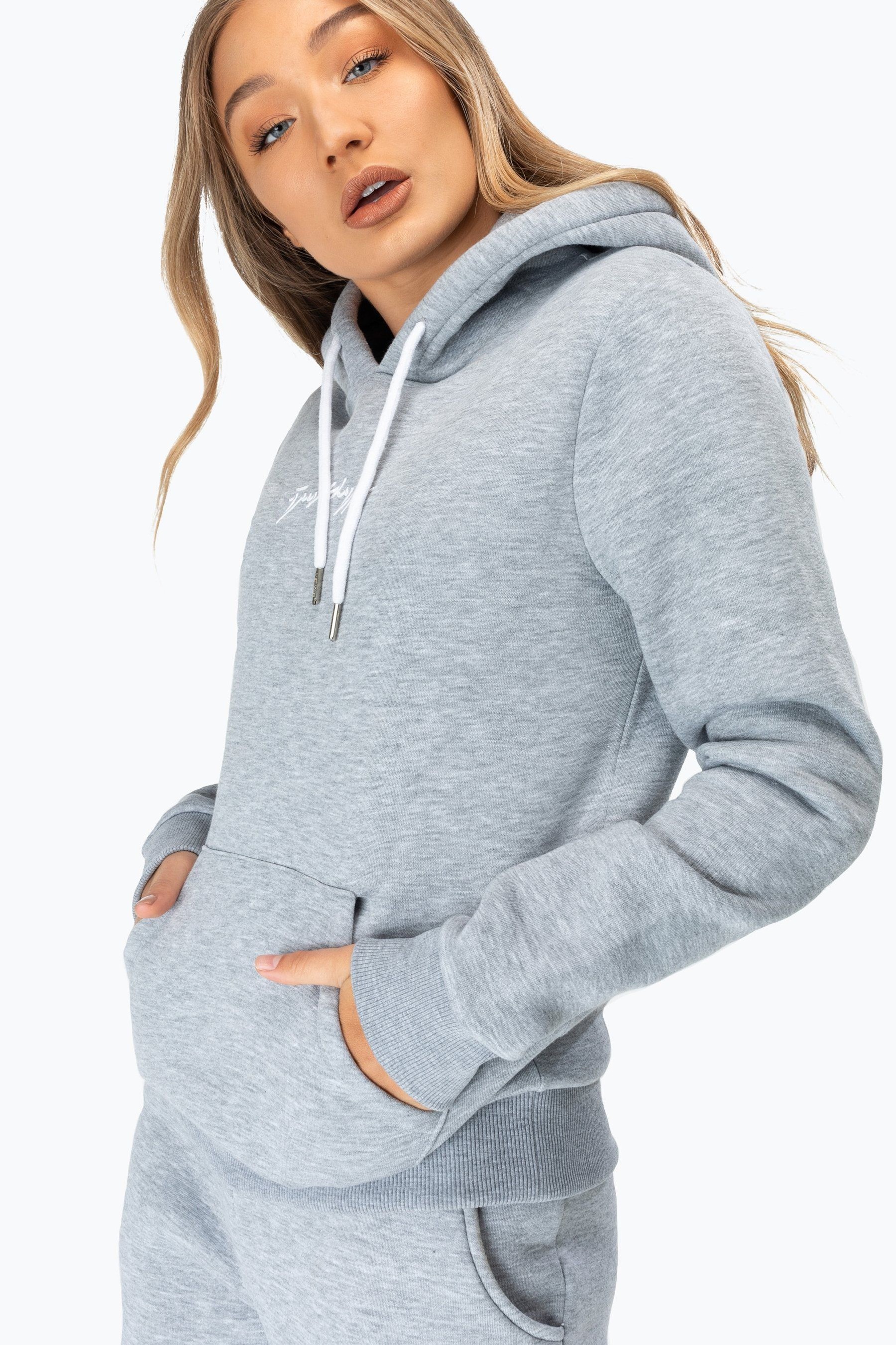 Hype. Womens Scribble Logo Hoodie