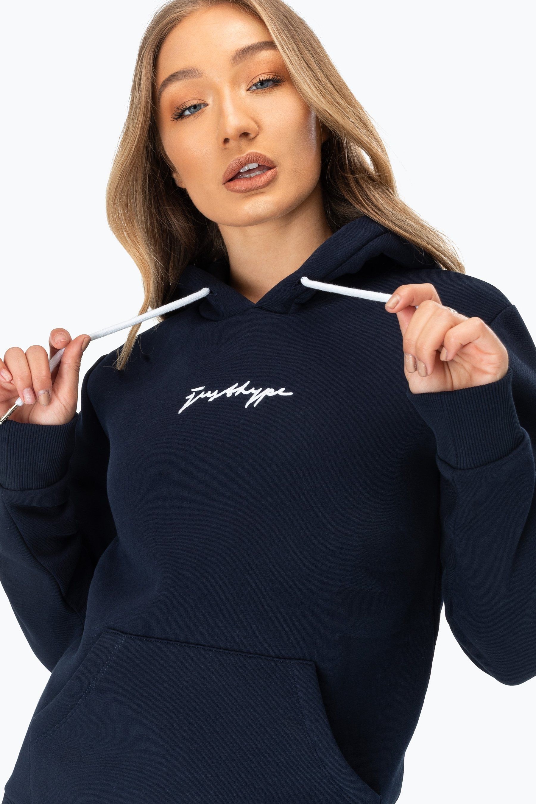 Hype. Womens Scribble Logo Hoodie