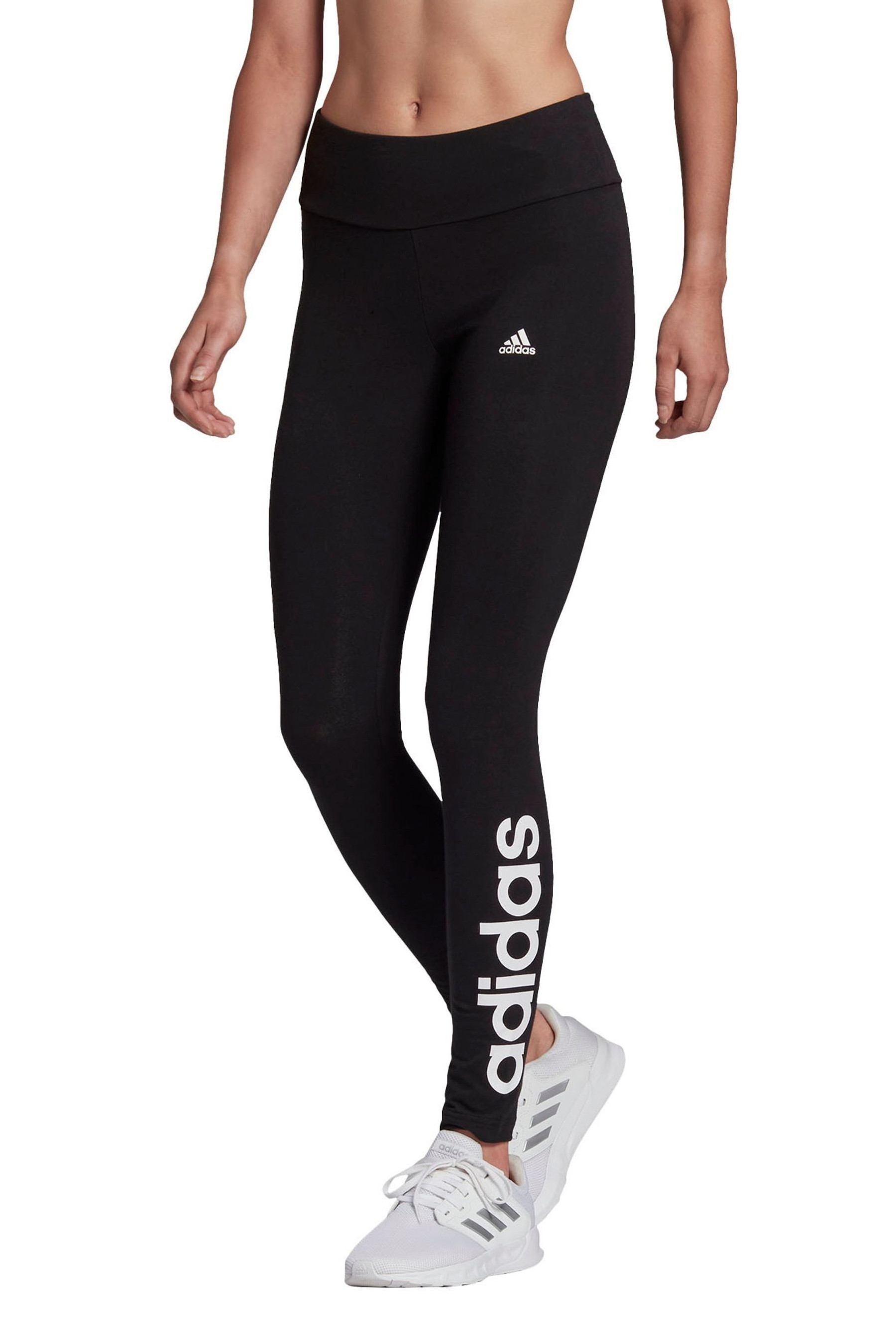 adidas Black Linear High Waisted Leggings