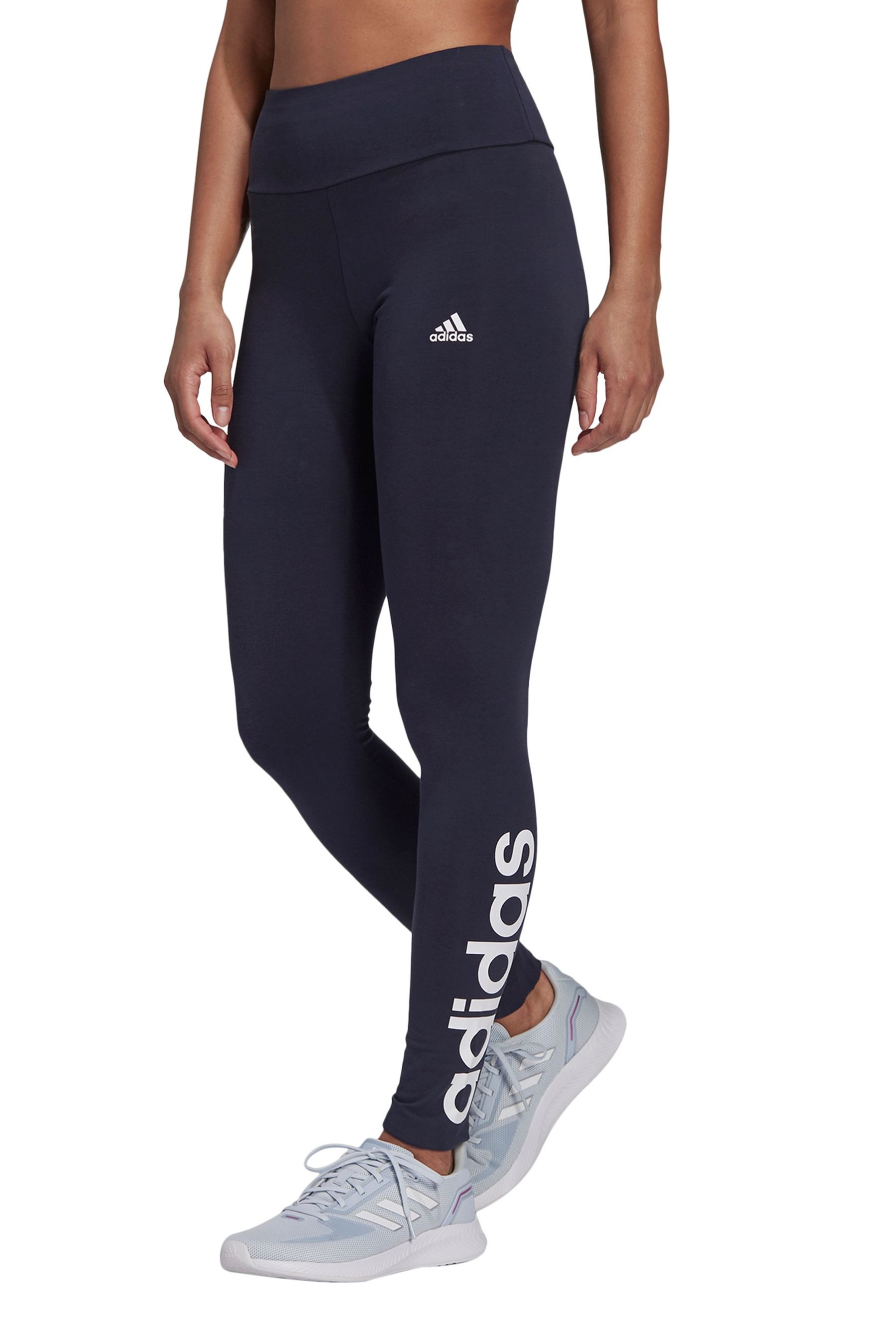 adidas Black Linear High Waisted Leggings