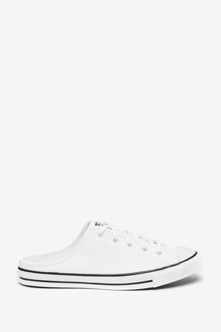 Converse White Dainty Mules