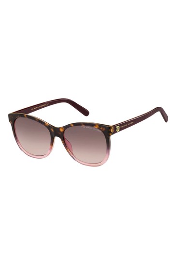 Marc Jacobs Burgundy/Pink Havana Sunglasses