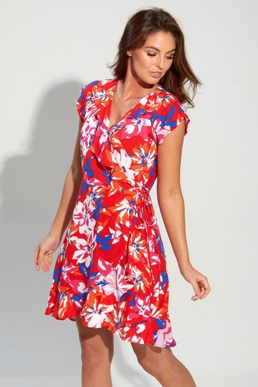 Pour Moi Woven Wrap Beach Dress