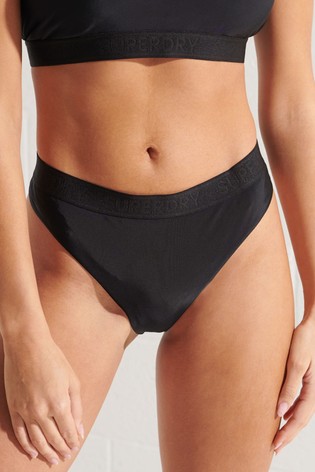 Superdry Sport Black Bikini Briefs