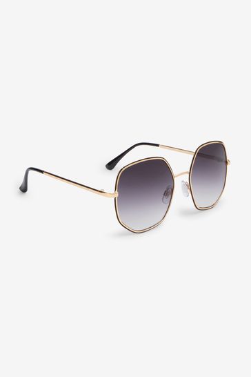 Enamel Detail Sunglasses