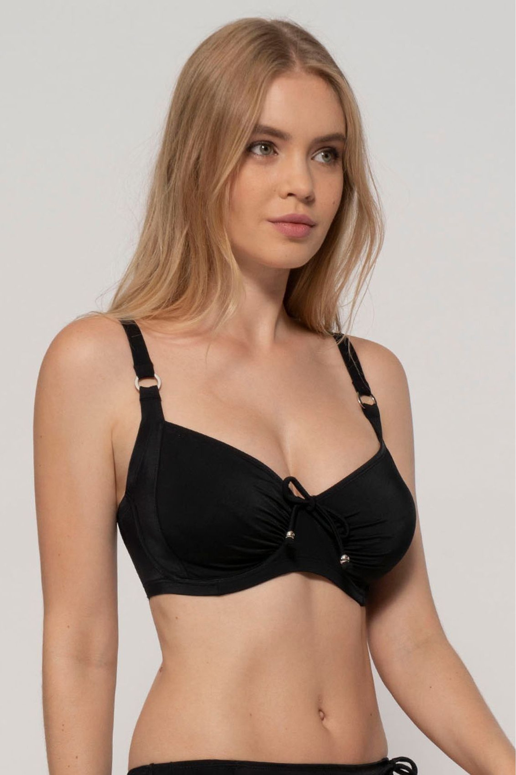 DORINA Curve Black Fiji Non Padded Bikini Top