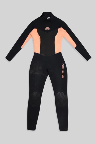 Animal Black Women's 5mm Full Wetsuit