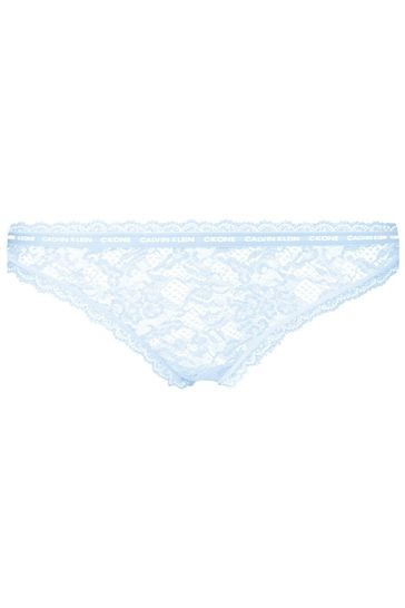 Calvin Klein Blue One Lace Bikini Briefs