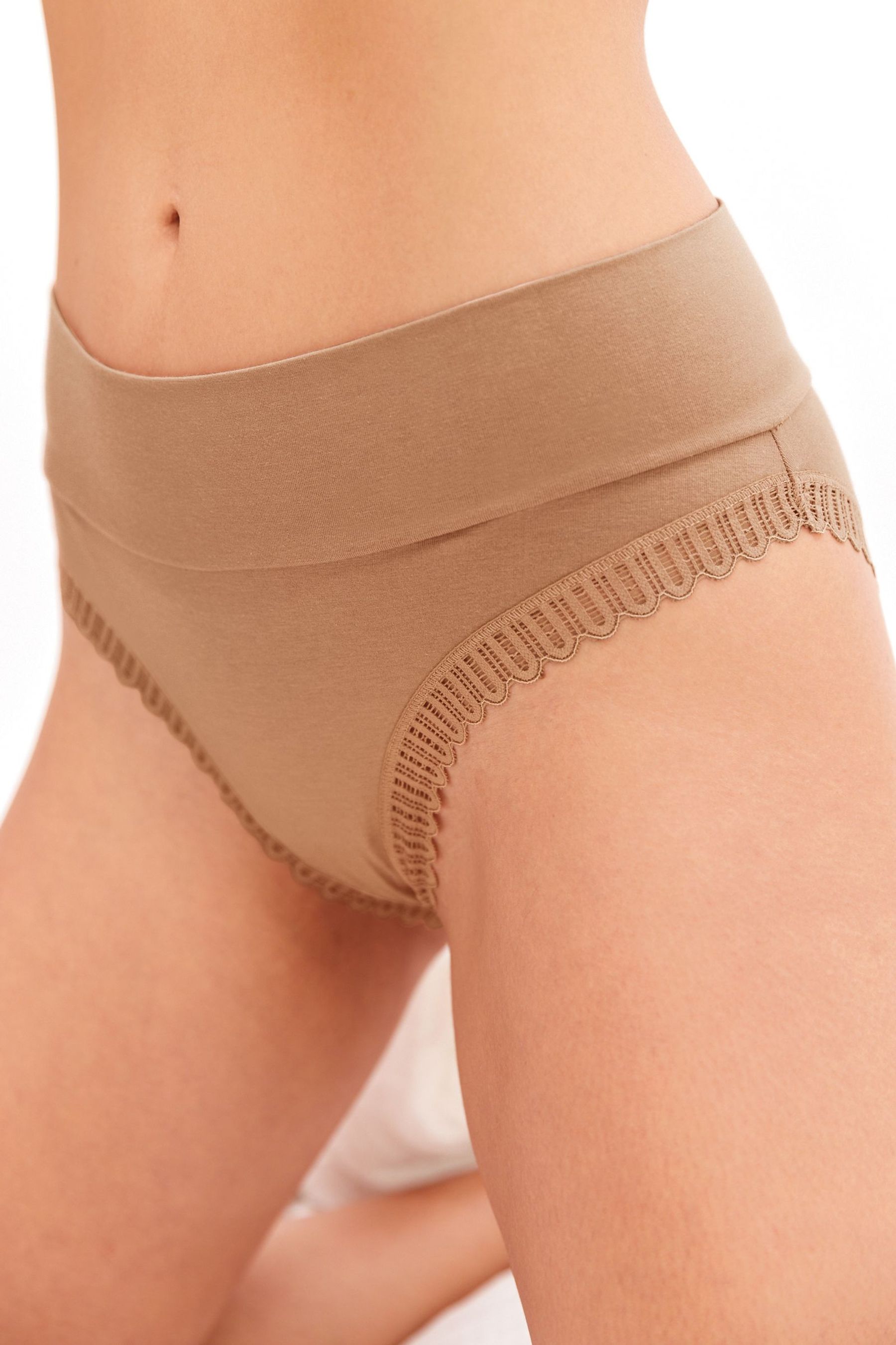 Bamboo High Leg Knickers 2 Pack