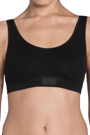 Sloggi Black Double Comfort Top Non Wired Bra