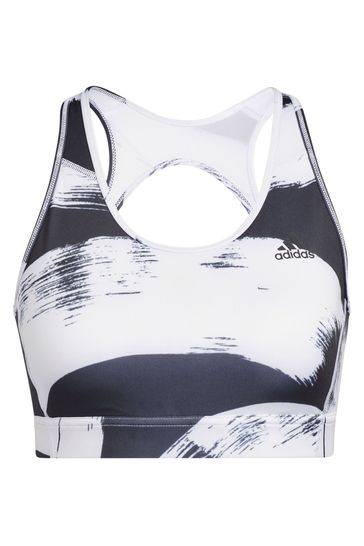 adidas All Over Print Medium Support Bra