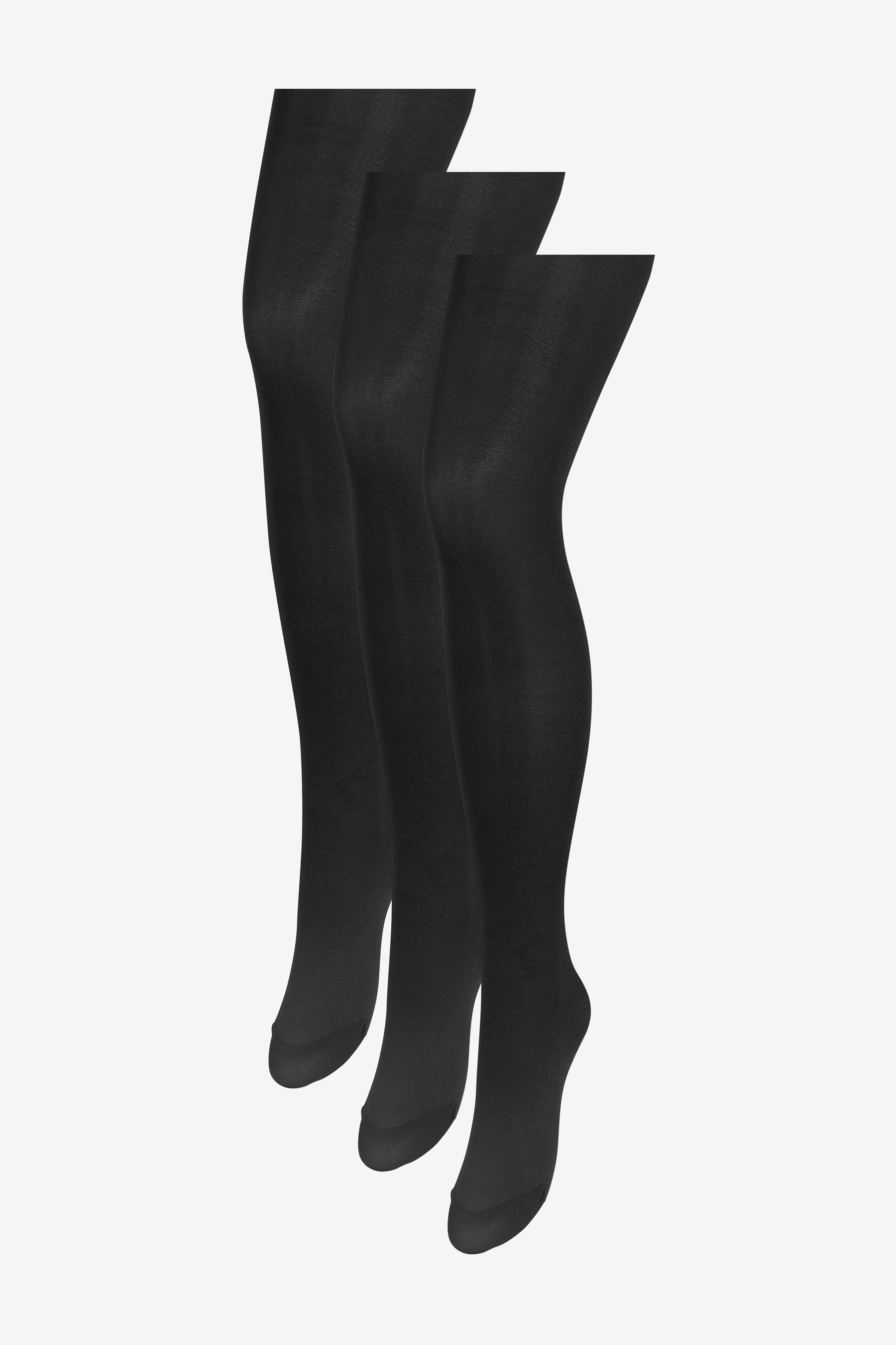 60 Denier Opaque Tights Three Pack